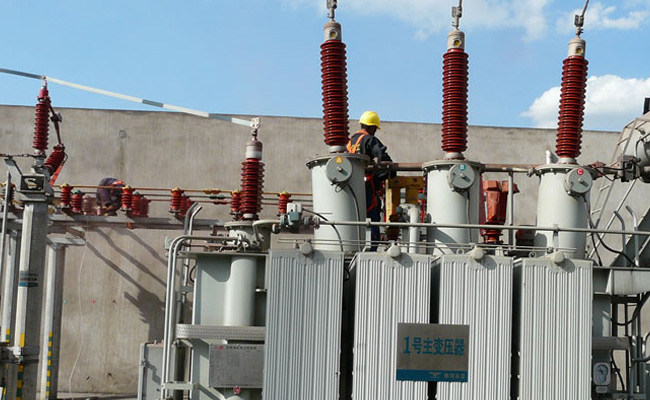 Subestación de 110 kV del proyecto de recubrimiento RTV - prtv - hvic en la fábrica de cemento de hu